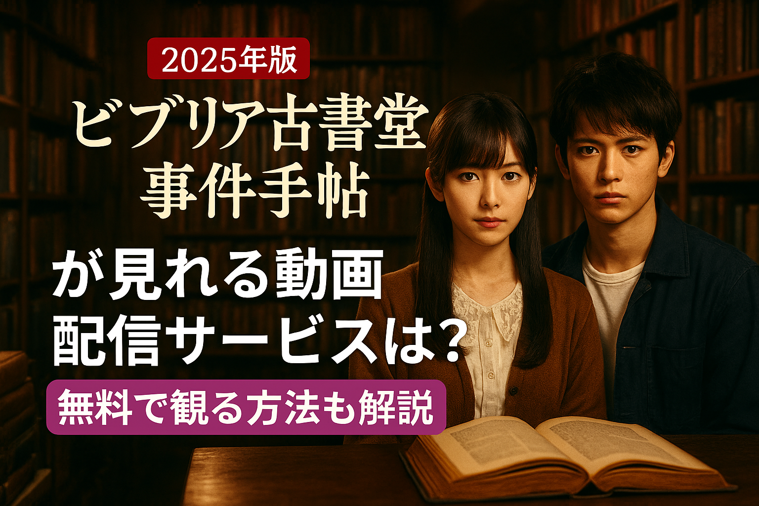 ビブリア古書堂の事件手帖 アイキャッチ